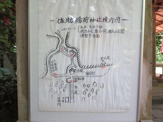 佐助稲荷神社 地図