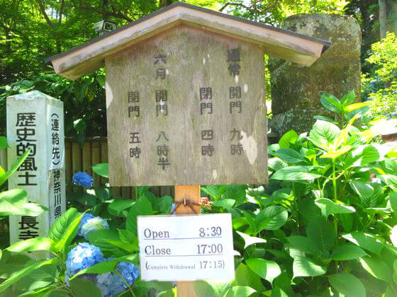 明月院 時間
