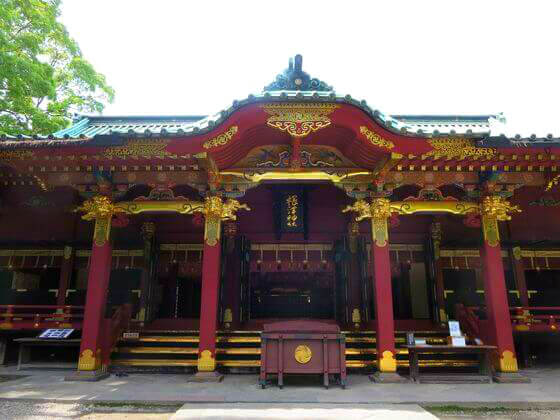 根津神社 社殿