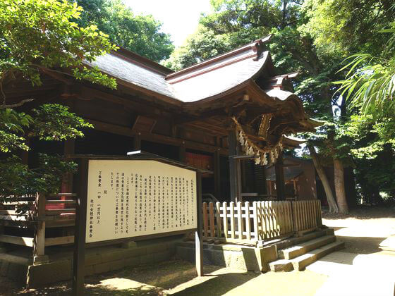氷川女体神社 社殿