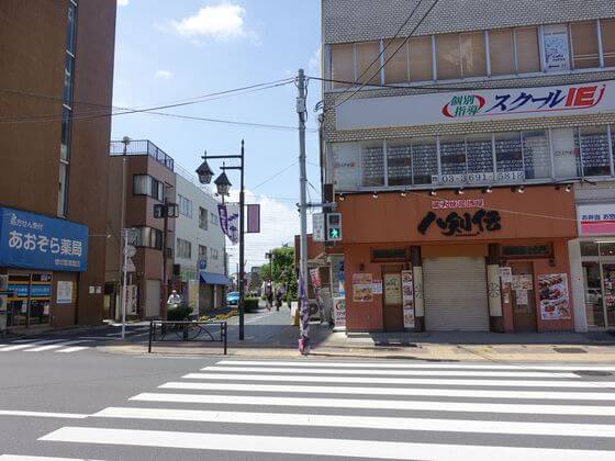 堀切菖蒲園駅前交差点