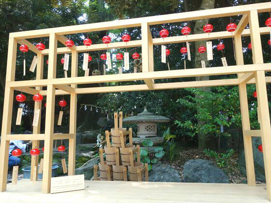 風鈴 川越氷川神社