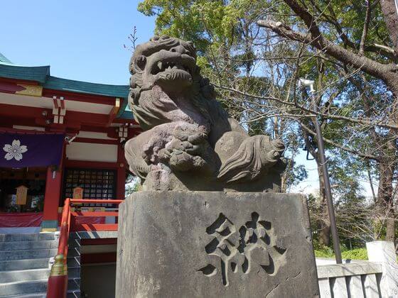 多摩川神社 狛犬