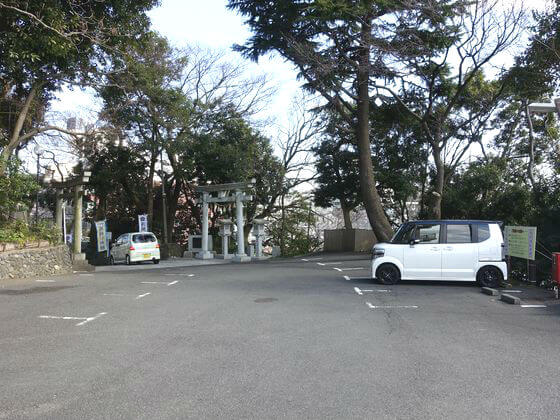 多摩川浅間神社 駐車場