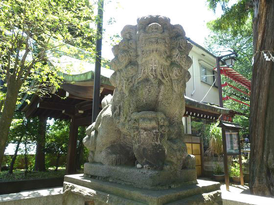 居木神社 狛犬