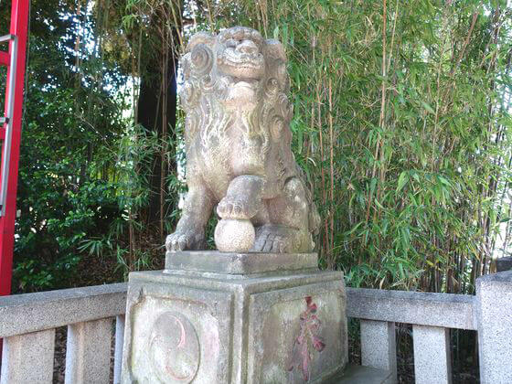 狛犬 居木神社