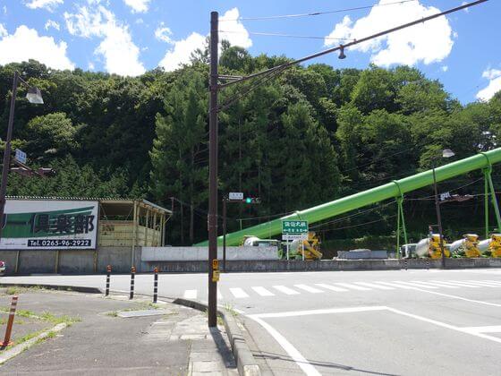 高部東交差点 茅野市