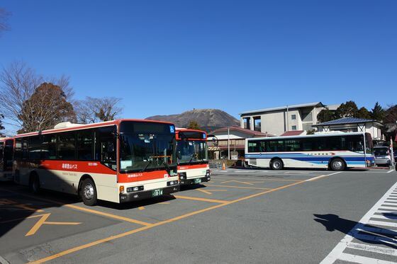 箱根町港バス停