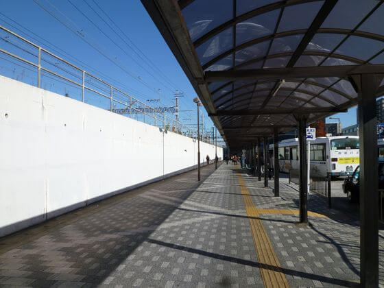 金町駅 南口 バスロータリー