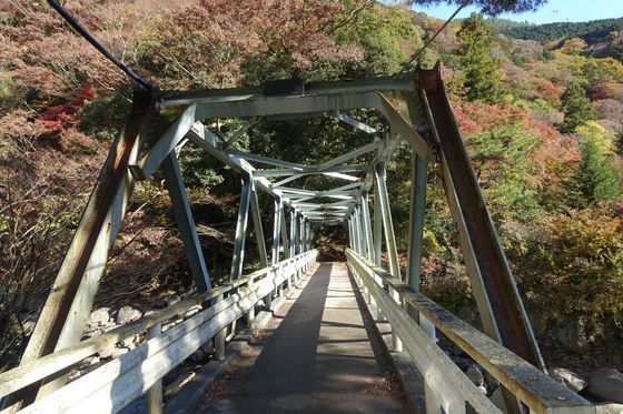 堂ヶ島渓谷遊歩道 夢窓橋