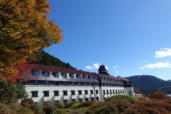 小田急 山のホテル 紅葉