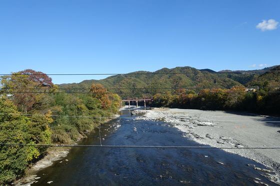 長瀞 親鼻橋 紅葉