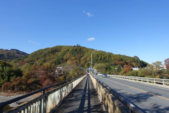 親鼻橋 紅葉