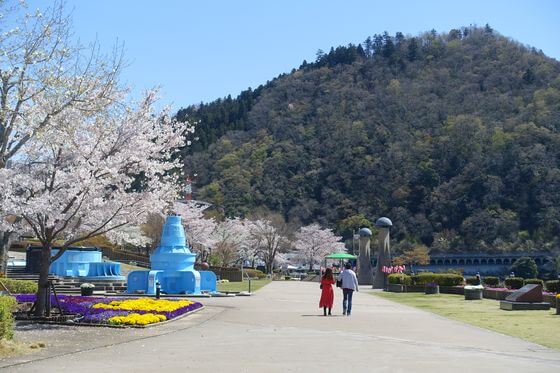 相模湖嵐山 桜