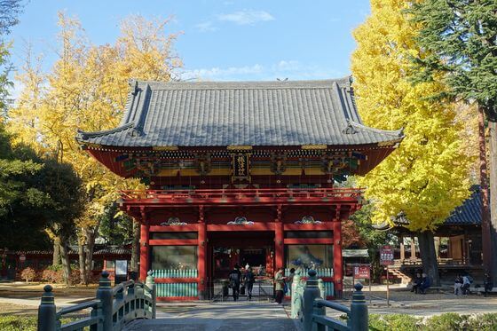 根津神社の紅葉 21年の見頃は 歩いてみたブログ