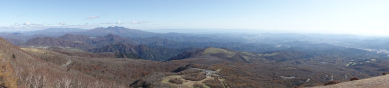 小丸山展望台 パノラマ写真