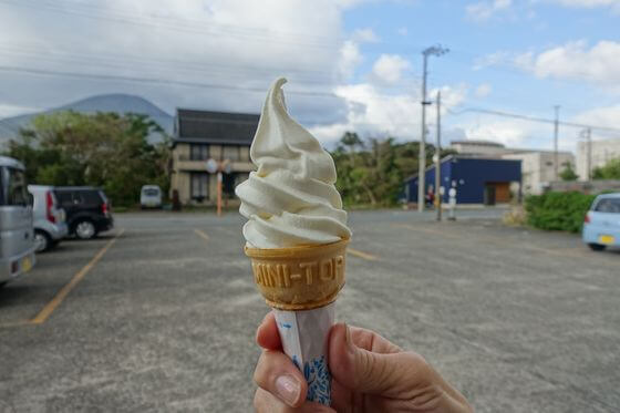 ジャージーカフェ 八丈島 ソフトクリーム