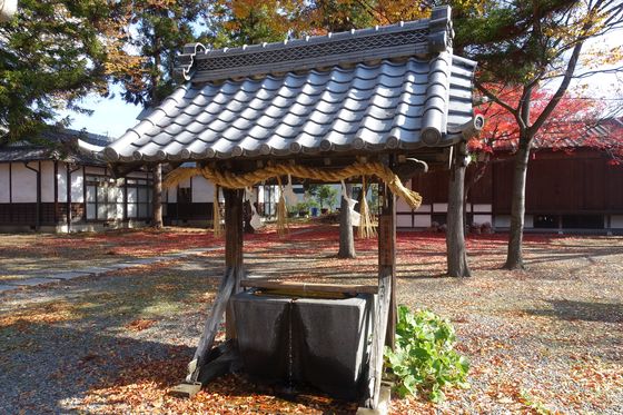 松本神社 長野 手水舎