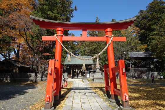 筑摩神社 二の鳥居