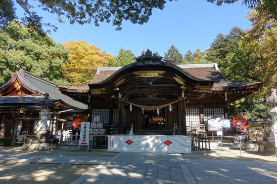 武田神社 拝殿