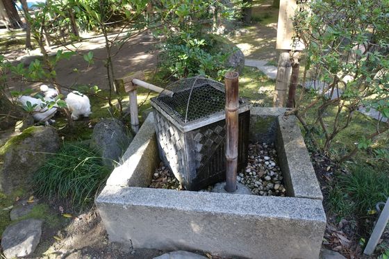 武田神社 水琴窟