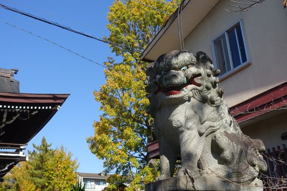 御崎神社 甲府 狛犬