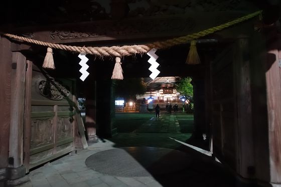 金沢 尾山神社 ライトアップ