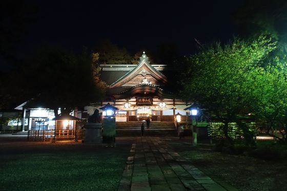 尾山神社 金沢 ライトアップ