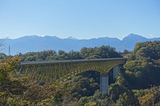 八ヶ岳高原大橋 紅葉