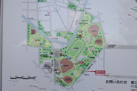 城北中央公園 園内マップ