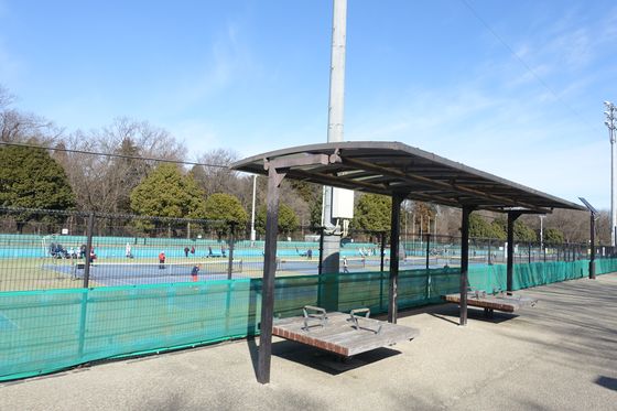 智光山公園 テニス
